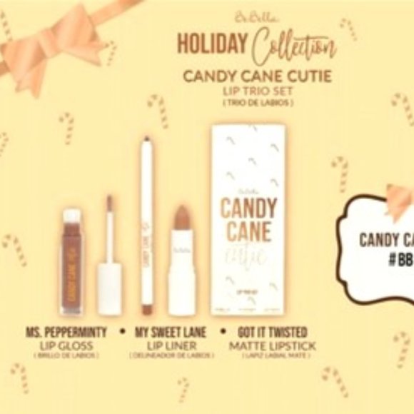 Candy Cane Cutie Lip Trio Set - Picture 1 of 2